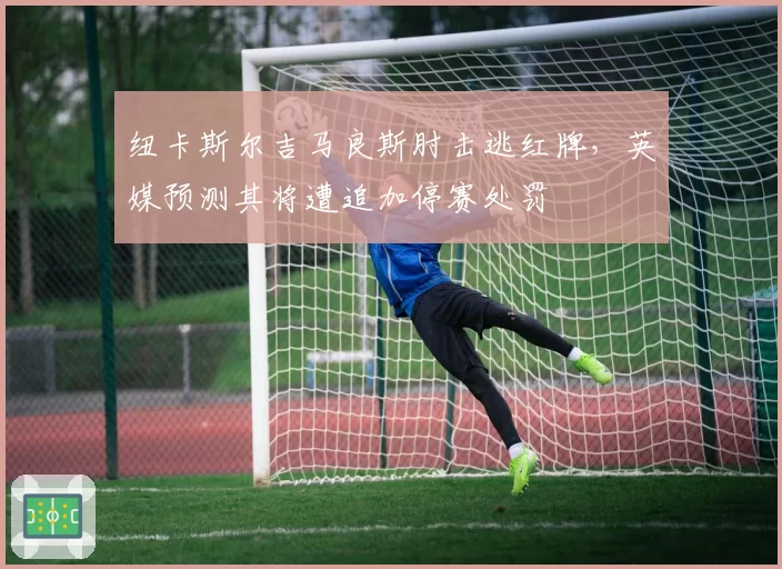 纽卡斯尔吉马良斯肘击逃红牌，英媒预测其将遭追加停赛处罚