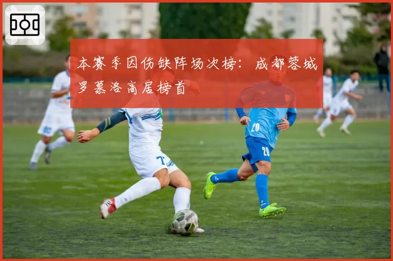 本赛季因伤缺阵场次榜：成都蓉城罗慕洛高居榜首